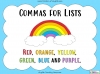 Commas for Lists Teaching Resources (slide 1/20)